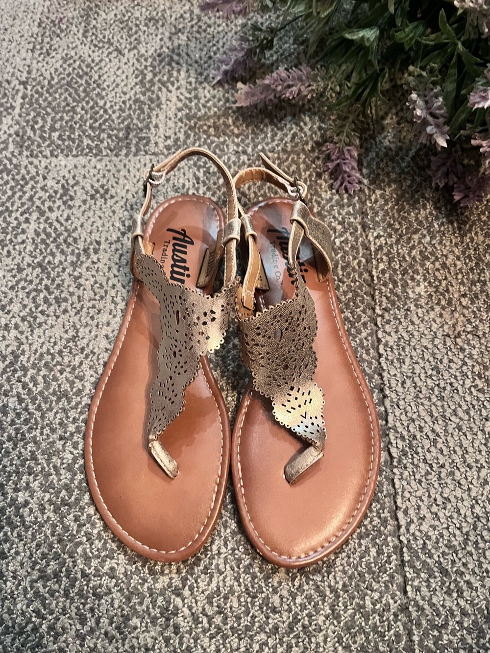 Austin Leather Sandals